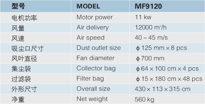 MF9120布袋吸尘机 吸尘器（站式）